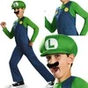 Jakks Pacific Super Mario karnavalinis kostiumas berniukui Luigi kostiumas 109-126 cm (4-6 metų)