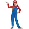 Super Mario raudonas kostiumas, karnavalinis Mario kostiumas, maskuojamas 127-136 cm, 7-8 metų amžiaus