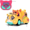 Jada Toys Superkoty zdalnie sterowany samochód RC Basic Car su Ginny i Bitsy światłem i dźwiękiem