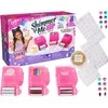 Spin Master „Cool Maker“, „Shimmer Me“ kūno meno papildymo pakuotė su išskirtiniais blizgučiais, 3 metalinės folijos, daugiau nei 120 dizainų, laikinos tatuiruotės vaikams nuo 8 metų amžiaus, vaikiškų tatuiruočių rinkinys, 8 metai, daugiaspalvis