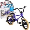 Tech Denio mažo pirštinio dviračio komplektas BMX mini pirštinis dviratis WeThePeople violetinė + lipdukai