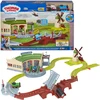Mattel Tomek i Przyjaciele Rinkinys torów Zajezdnia Domkowo 253 cm + Tomek i Harold