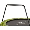 EXIT Tiggy Junior trampoline with bar ø140cm - juodas/žalias