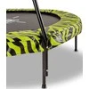 EXIT Tiggy Junior trampoline with bar ø140cm - juodas/žalias