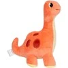 Small Foot Žavingas mielas oranžinis dinozauro formos pliušinis žaislas, 17 cm