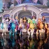 Unicorn Vienaragis Academy Vienaragis Akademijos figūrėlės Ava &amp; Leaf mergaitė ir vienaragis + priedai