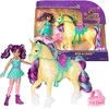 Unicorn Vienaragis Academy Vienaragis Akademijos figūrėlės Ava &amp; Leaf mergaitė ir vienaragis + priedai