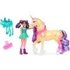 Unicorn Academy Unicorn Vienaragis Academy Vienaragis Akademijos figūrėlės Ava &amp; Leaf mergaitė ir vienaragis + priedai