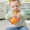 Mattel Zabawka sensoryczna grzechotka kūdikiams Krab su silikonową sprężynką