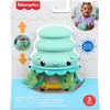 Mattel Zabawka sensoryczna grzechotka kūdikiams Meduza su silikonową sprężynką