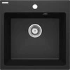 Deante granitinė virtuvinė plautuvė Deante Evora, ZQJ_G103, Metallic graphite