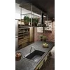 Deante granitinė virtuvinė plautuvė Deante Eridan, ZQE_T103, Anthracite