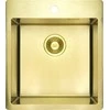 Virtuvinė plautuvė Deante Olfato Precious, ZPO_R10A, Brushed auksinis