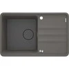 Granitinė virtuvinė plautuvė Deante Momi, ZKM_T113, Anthracite metallic