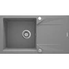 Deante granitinė virtuvinė plautuvė Deante Evora ZQJ S113, Metallic pilkas