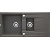 Deante granitinė virtuvinė plautuvė Deante Eridan, ZQE_T513, Anthracite
