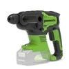 Perforatorius Greenworks GD24SDS1; 1,2 J; SDS-plus; 24 V (be akumuliatoriaus ir pakrovėjo)