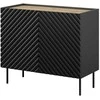 Cama Meble Baldų Komoda - Onda 98x45x85 Juoda