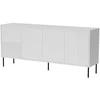 Cama Meble Komoda - 4D ABI 200x45x88 Matinė Balta