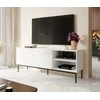 Laikiklis Cama Meble TV Spintelė - Abergo 150x42x60 Cm Balta