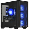 Stacionarus kompiuteris Kompiuteris - Actina AMD Ryzen 5 5600, 16 GB DDR4, 1 TB SSD, Radeon RX 7600 Juoda