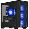 Stacionarus kompiuteris Kompiuteris - Actina AMD Ryzen 5 5600, 16 GB DDR4, 1 TB SSD, Radeon RX 7600 Juoda