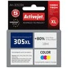 Rašalo Kasetė - Activejet AH-305CRX Pakeitimas HP 305XL 18 ml Mėlyna, Magenta, Geltona