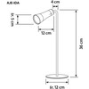 Activejet daugiafunkcinė lempa AJE-IDA 4IN1