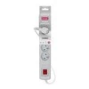 Activejet pilkas maitinimo juostelė su laidu ACJ COMBO 5G/5M/BEZP. AUT/S