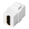 Lizdas HDMI keystone (2x moteriškas), spalla balta ALANTEC