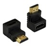 Akyga adapteris AK-AD-01 90° HDMI (m) / HDMI (f) kampas