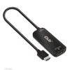 Club 3D HDMI + Micro USB į DisplayPort 4K120Hz/8K30Hz aktyvus adapteris