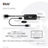 Adapteris USB Club 3D Club3D Adapteris H