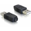 DELOCK Adapteris USB micro-A+B lizdas prie USB2.0-A kištuko
