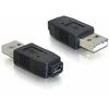 DELOCK Adapteris USB micro-A+B lizdas prie USB2.0-A kištuko