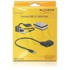 Lancom DELOCK keitiklis USB 3.0 išorinis > SATA 22 kontaktų SATA 6 GB/s
