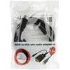 Gembird A-HDMI-VGA-03-10 video cable adapter 3 m HDMI + 3.5mm VGA (D-Sub) Juodas