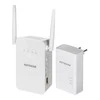 Netgear Powerline (2 vnt. komplektas) PLW1000-100PES 10/100/1000 Mbit/s, Ethernet LAN (RJ-45) jungtys 1, 802.11ac, 2.4GHz/5GHz, 1000 Mbit/s