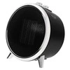 Adler | Fan Heater | AD 7742 | Ceramic | 1500 W | Number of power levels 2 | Juodas/Sidabrinis