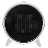 Adler | Fan Heater | AD 7742 | Ceramic | 1500 W | Number of power levels 2 | Juodas/Sidabrinis