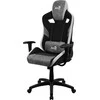 Žaidimų Kėdė - Aerocool Count AeroSuede, Juoda, Pilka