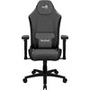 Žaidimų Kėdė - Aerocool Crown AeroWeave Paminkštinta Sėdynė Juoda