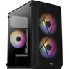 AEROCOOL PGS CS-107-A-BK-v2 FRGB - PC dėklas