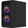 AEROCOOL PGS CS-107-A-BK-v2 FRGB - PC dėklas