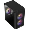 AEROCOOL PGS CS-107-A-BK-v2 FRGB - PC dėklas