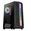 AEROCOOL PGS PRIME-G-BK-v2 ARGB Juodas Mid Tower PC dėklas