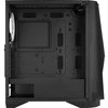 AEROCOOL PGS VISOR-G-BK-v1 ARGB Juodas Mid Tower PC dėklas