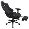 Žaidimų Kėdė - Aerocool Royal AeroSuede Paminkštinta Sėdynė Pilka