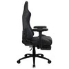 Žaidimų Kėdė - Aerocool Royal AeroSuede Paminkštinta Sėdynė Pilka