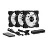 AEROCOOL PGS SATURN 12F ARGB PRO 3x12 - VENTILIATORIUS + stebulės